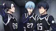 Nanase, Hiori, and Isagi as seen in Blue Lock anime (Image via 8bit)